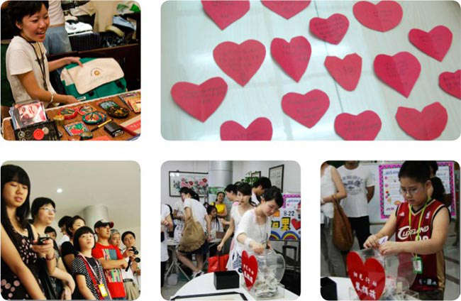 Some of the events at Love Shines
